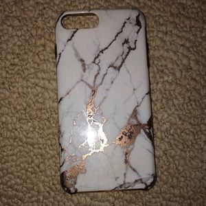 marble plastic iphone 8 plus phone case